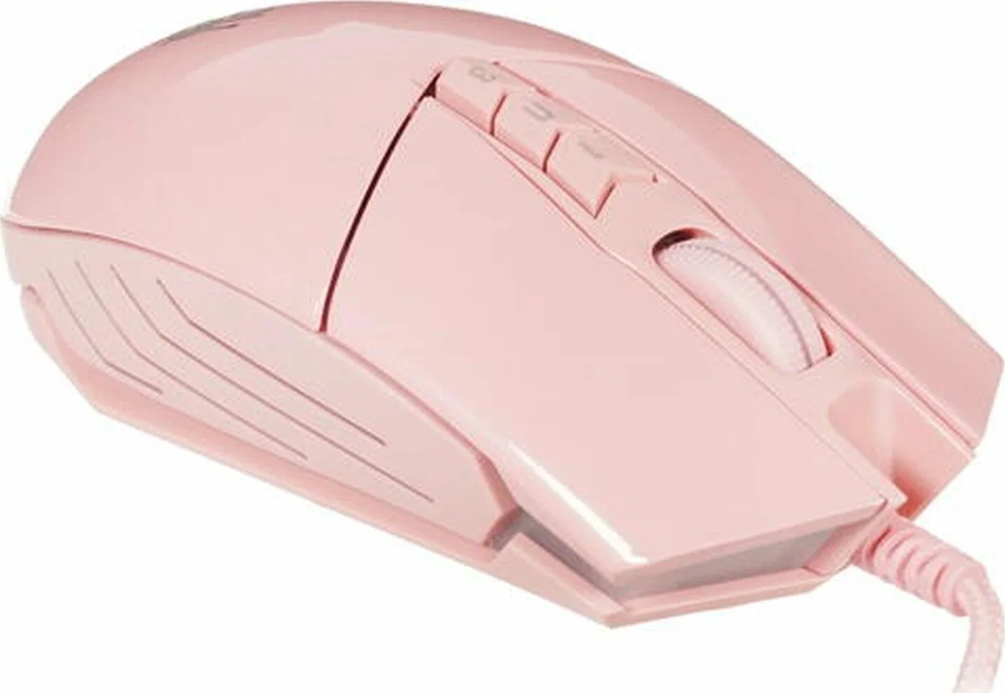Мышь проводная A4Tech Bloody P91s розовый, 8000 dpi, USB, кнопки - 8