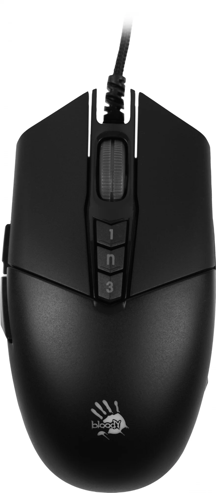 Мышь проводная A4Tech Bloody P91s черный, 8000 dpi, USB, кнопки - 8