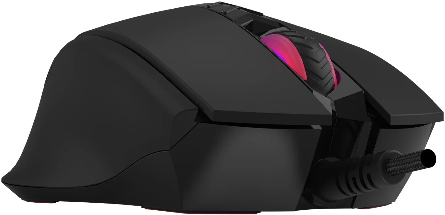 Мышь проводная A4Tech Bloody V8M Max черный, 12000 dpi, USB, кнопки - 10