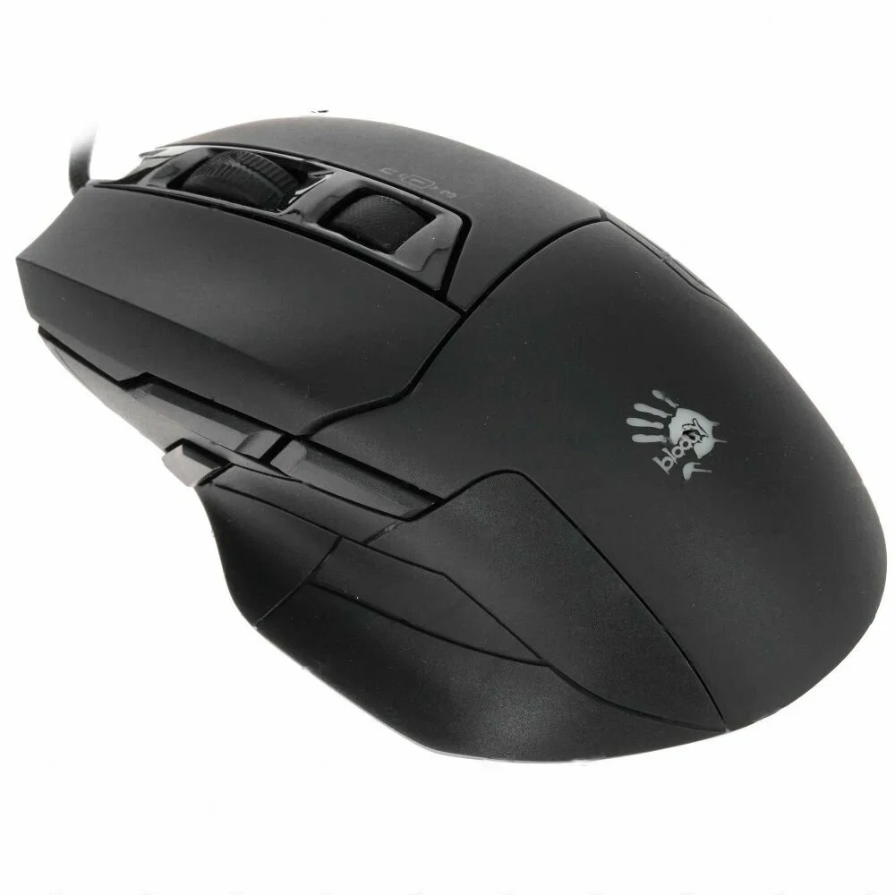 Мышь проводная A4Tech Bloody W70 Max черный, 10000 dpi, USB, кнопки - 9