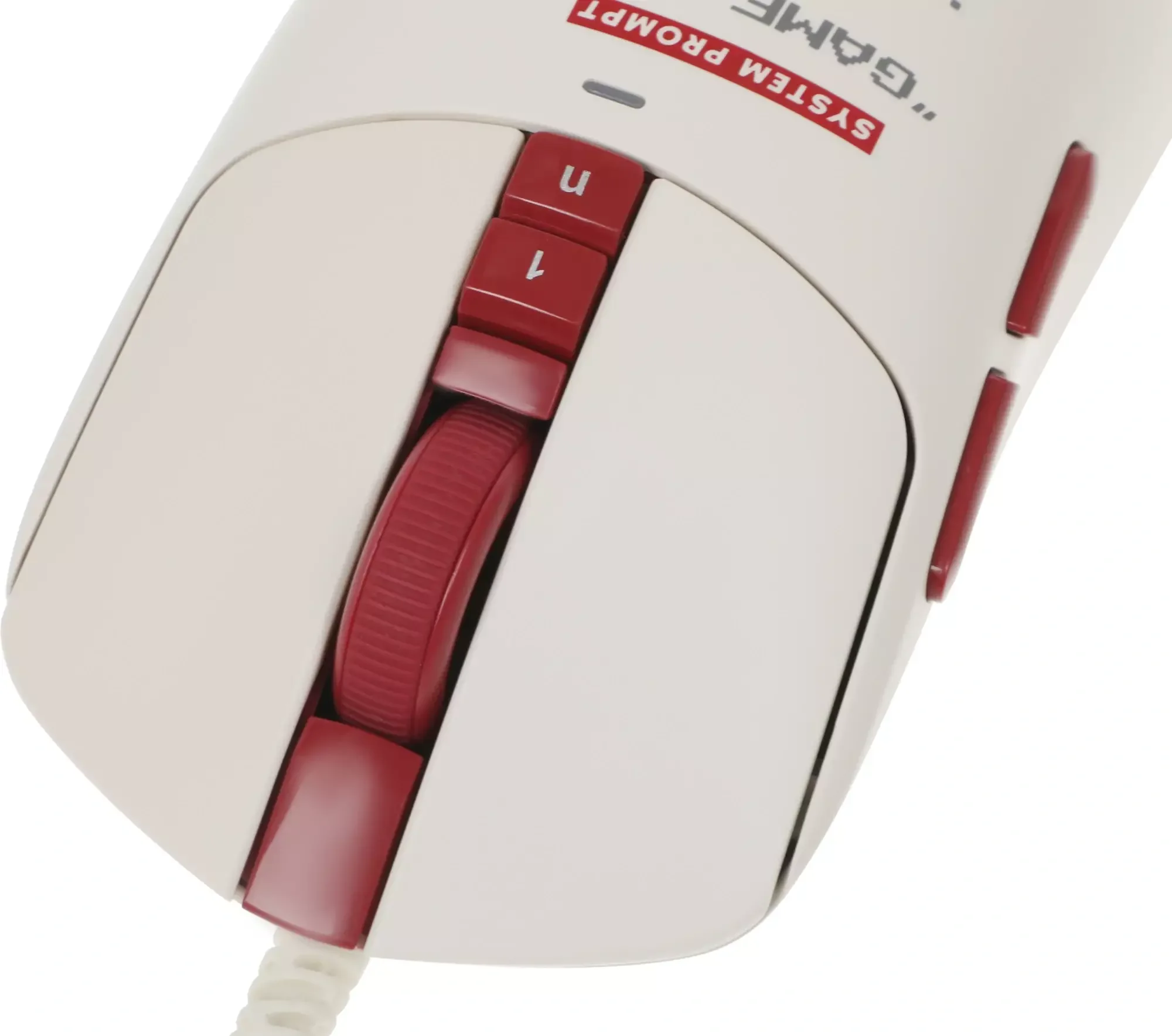 Мышь проводная A4Tech Bloody W72 Ultra Pixels Red рисунок/бежевый/красный, 20000 dpi, USB, кнопки - 7