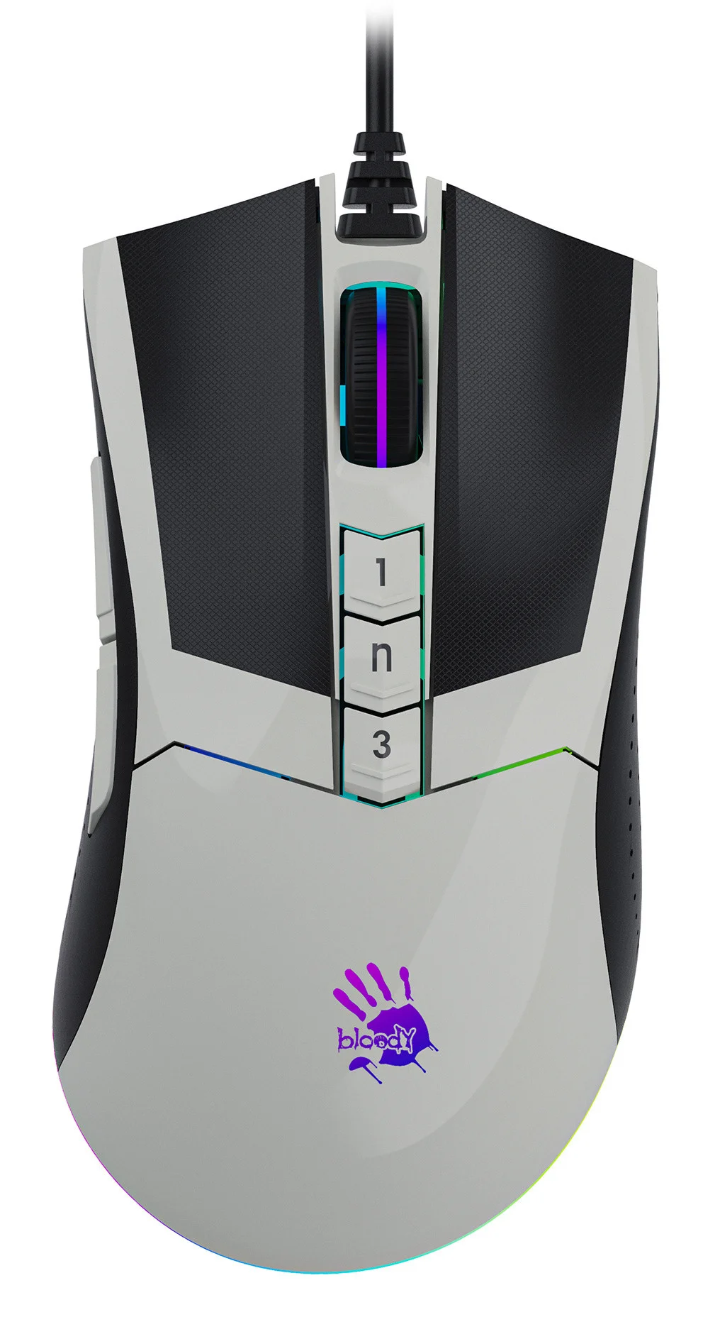 Мышь проводная A4Tech Bloody W90 Max черный, 10000 dpi, USB, кнопки - 10