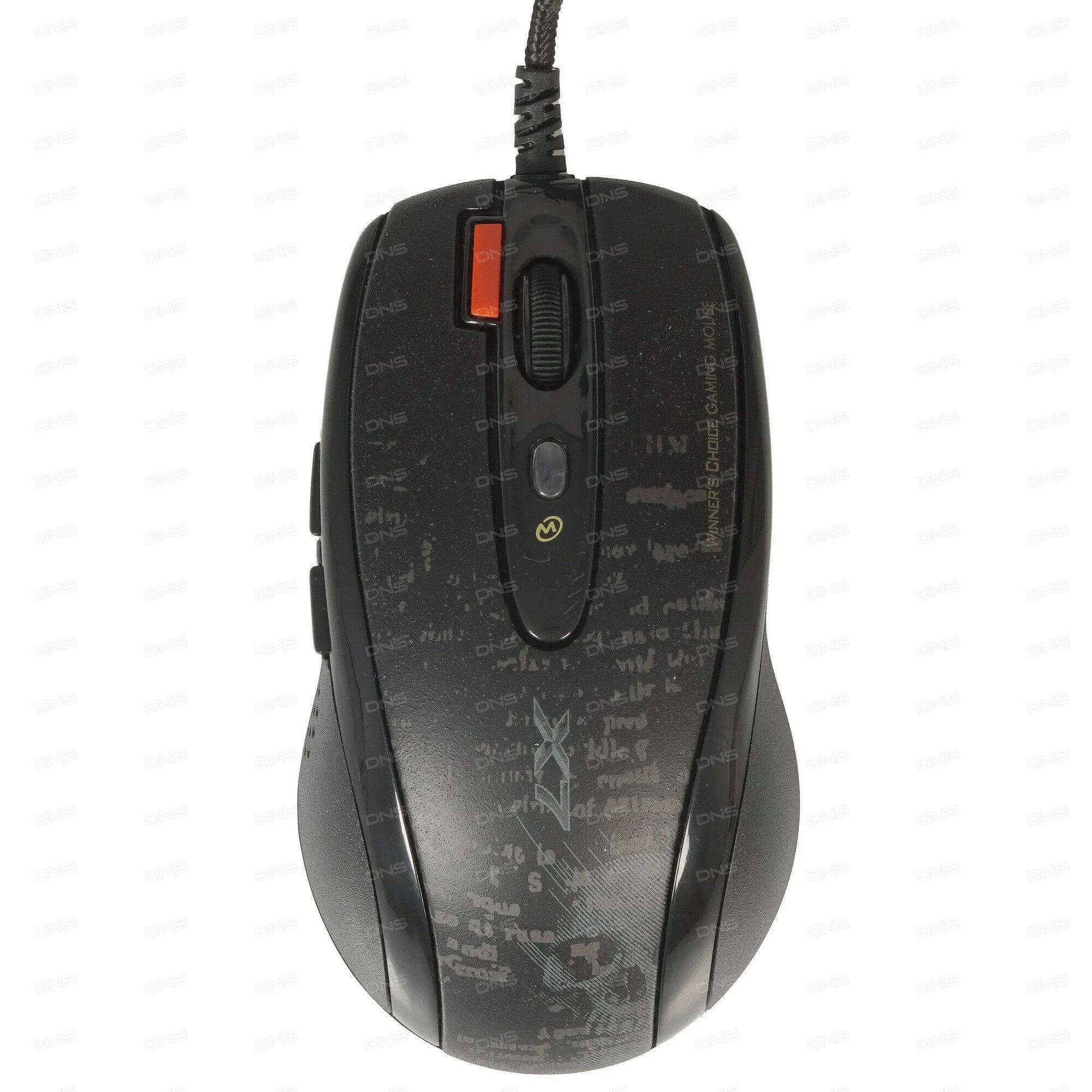 Мышь проводная A4Tech F5 черный, 3000 dpi, USB, кнопки - 7
