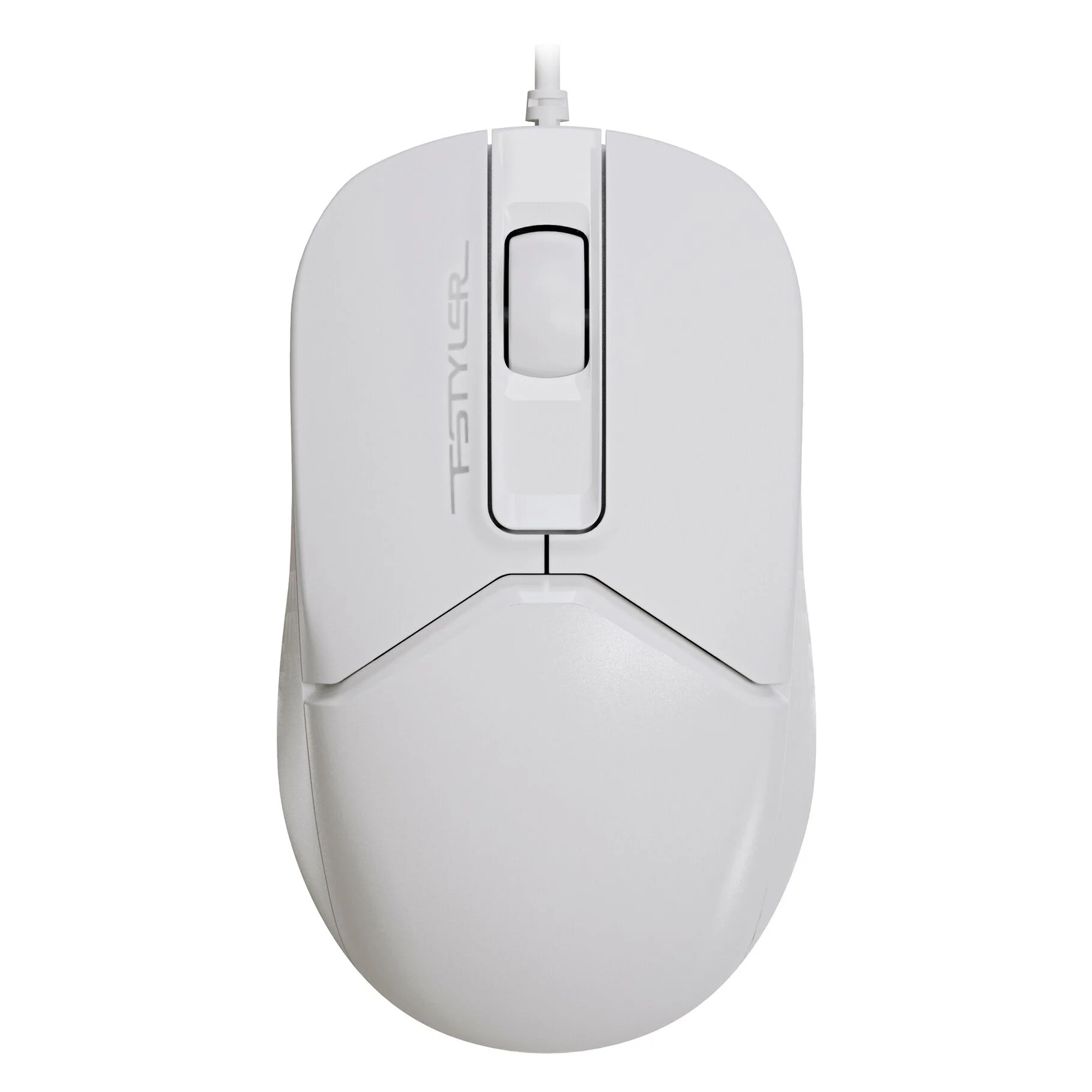 Мышь проводная A4Tech Fstyler FM12 белый, 1200 dpi, USB, кнопки - 3