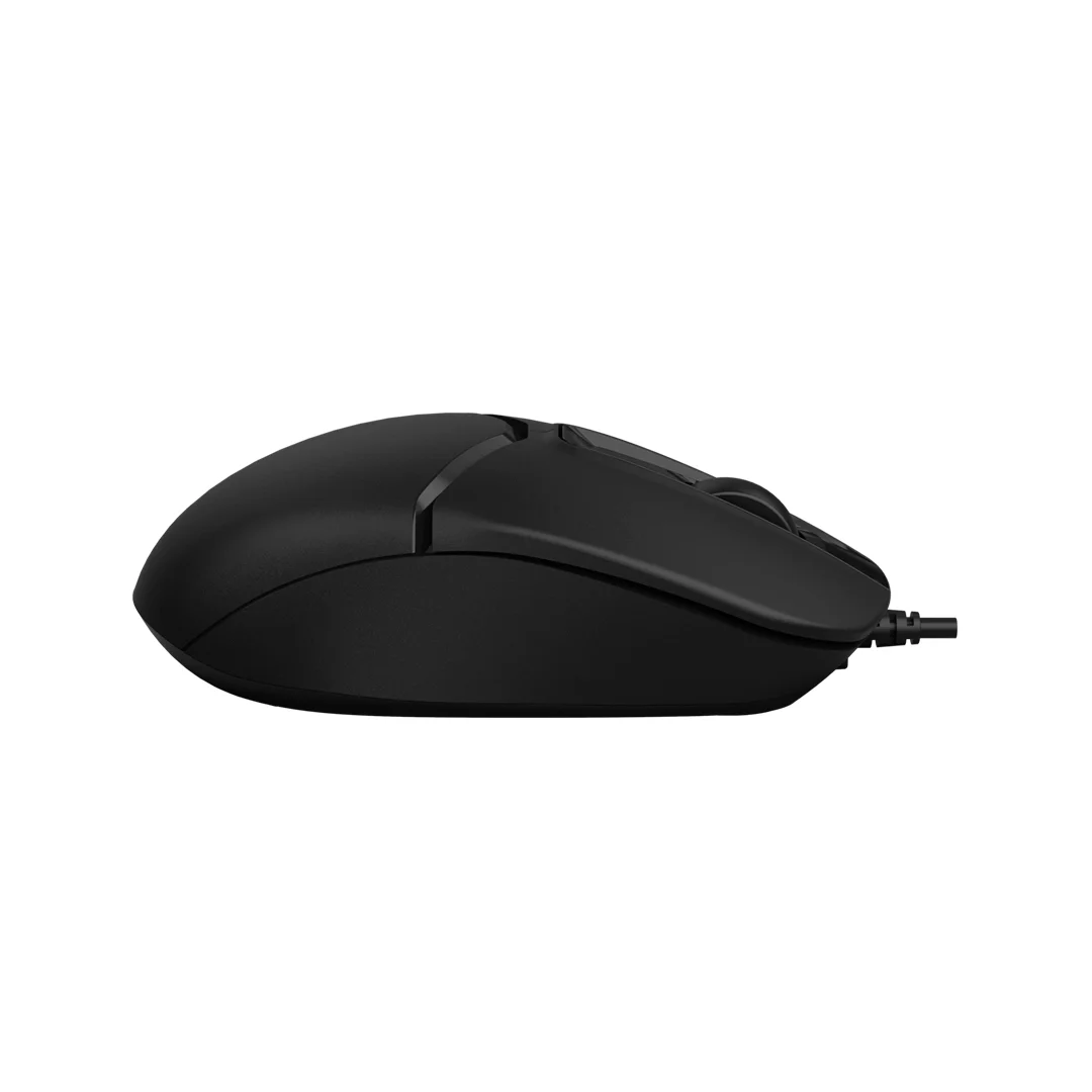 Мышь проводная A4Tech Fstyler FM12 черный, 1200 dpi, USB, кнопки - 3