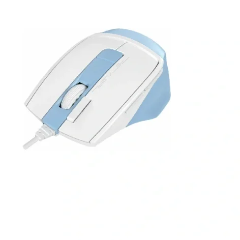 Мышь проводная A4Tech Fstyler FM45S Air голубой/белый, 2400 dpi, USB, кнопки - 7