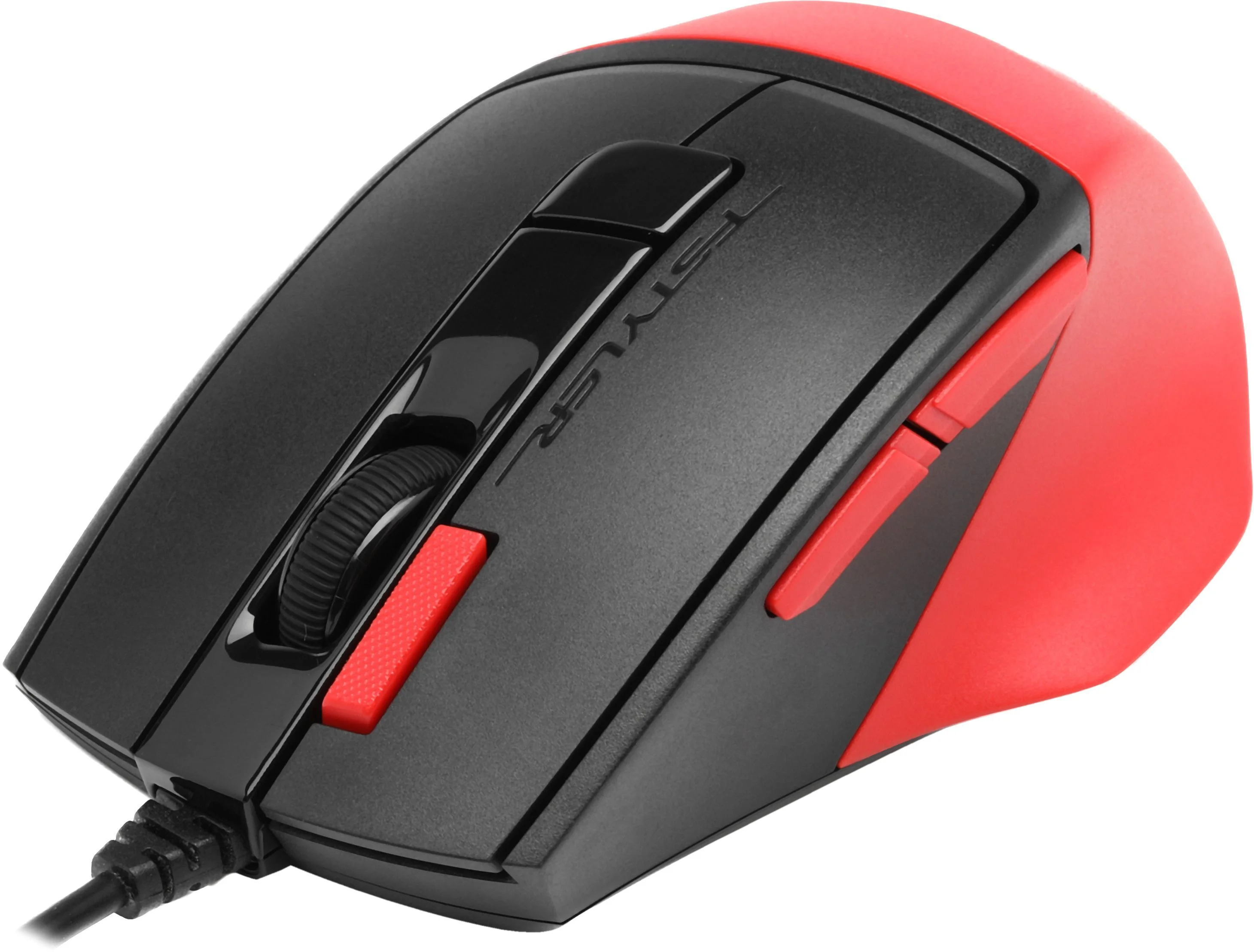 Мышь проводная A4Tech Fstyler FM45S Air красный/черный, 2400 dpi, USB, кнопки - 7