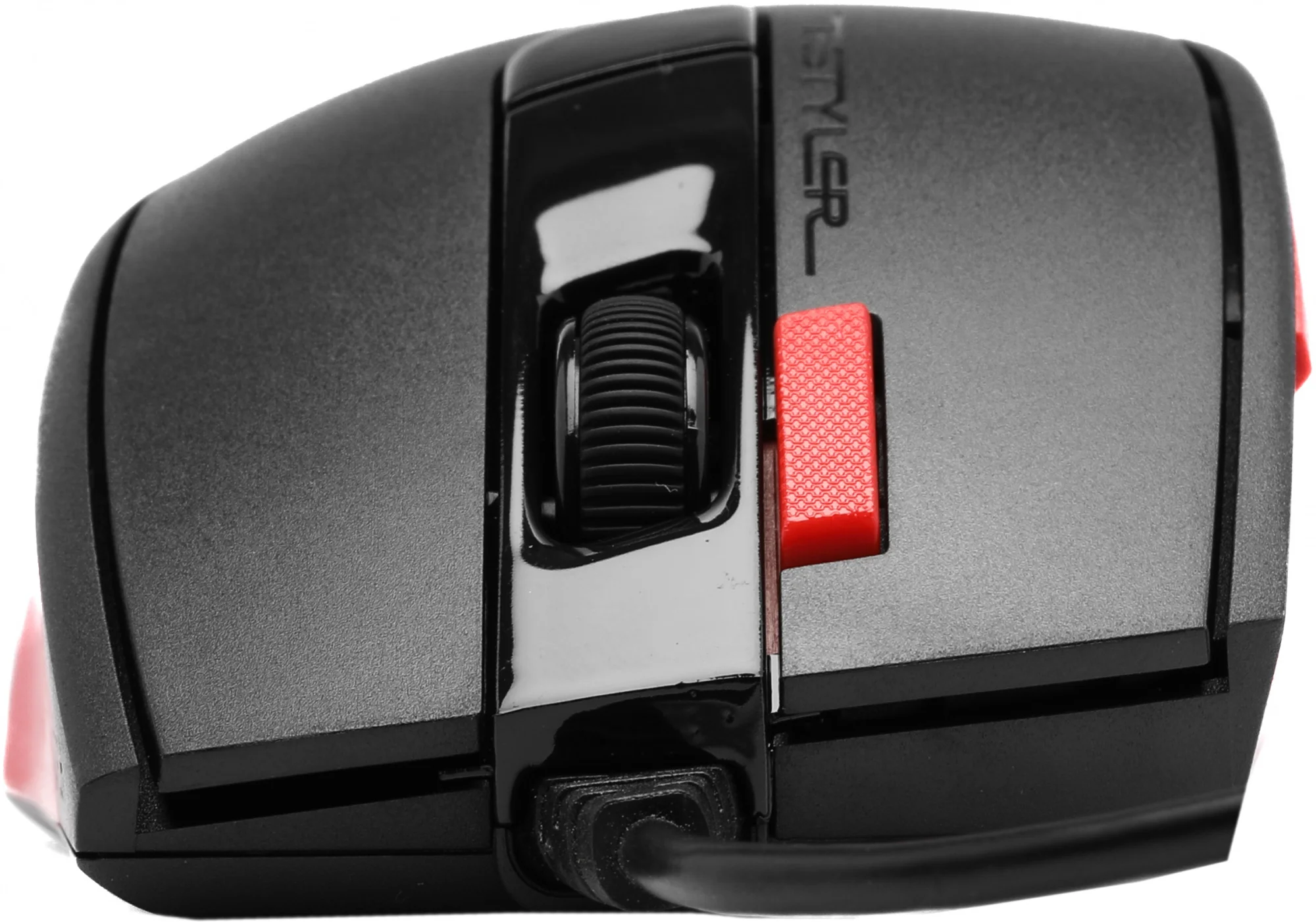 Мышь проводная A4Tech Fstyler FM45S Air красный/черный, 2400 dpi, USB, кнопки - 7