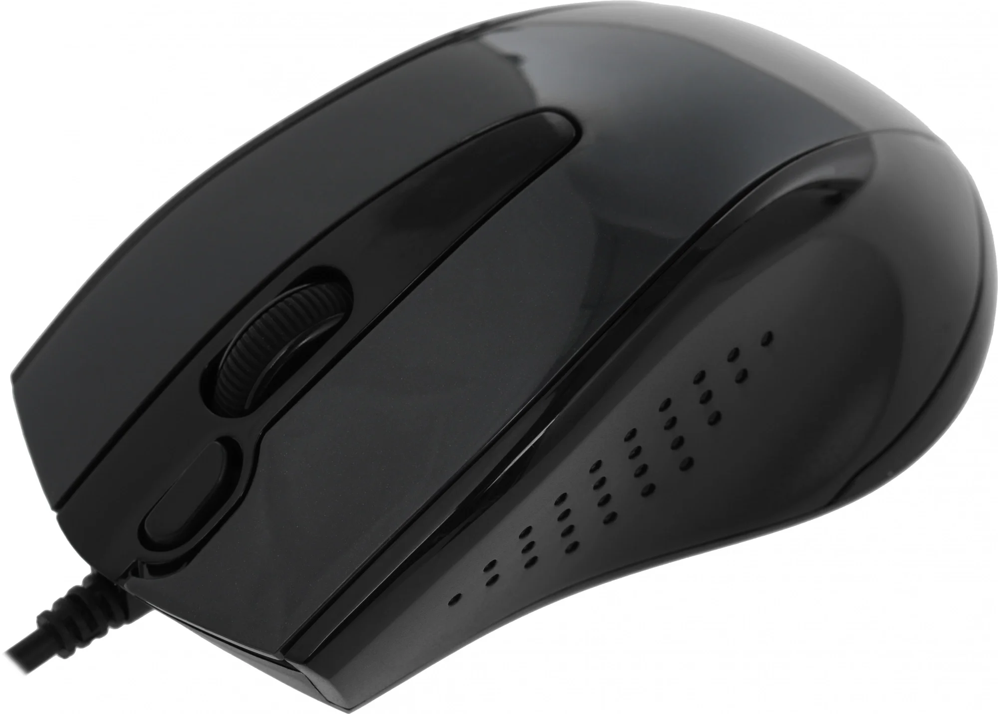 Мышь проводная A4Tech N-500FS черный, 1200 dpi, USB, кнопки - 4