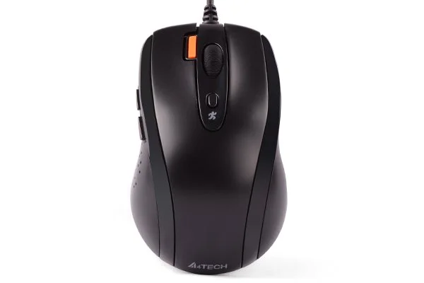 Мышь проводная A4Tech N-70FX черный, 1600 dpi, USB, кнопки - 7