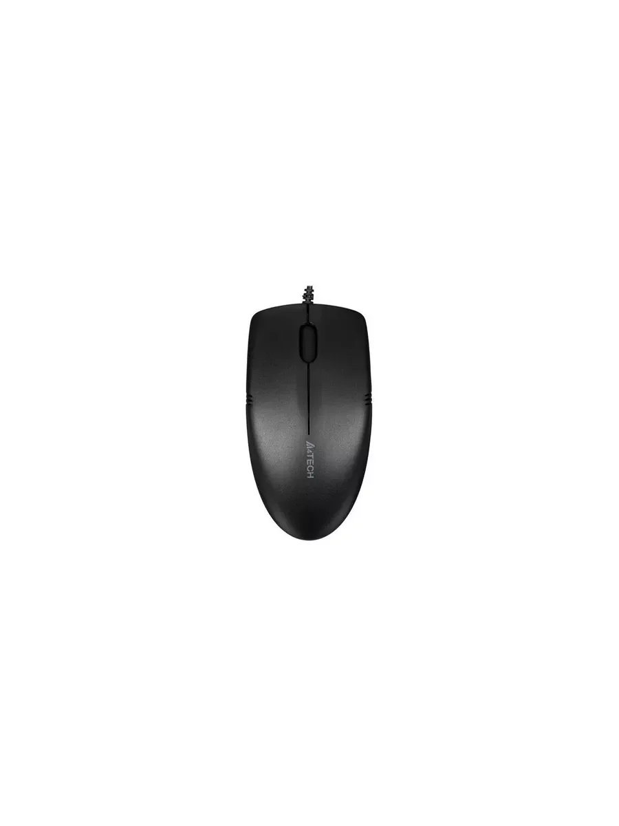 Мышь проводная A4Tech OP-530NUS черный, 1200 dpi, USB, кнопки - 3