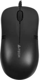 Мышь проводная A4Tech OP-560NU черный, 1200 dpi, USB, кнопки - 3