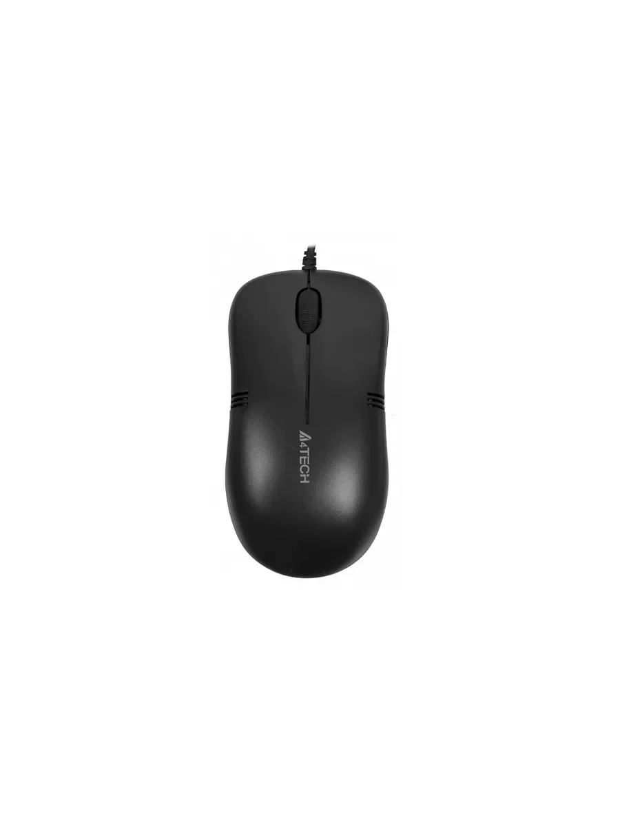 Мышь проводная A4Tech OP-560NU черный, 1200 dpi, USB, кнопки - 3