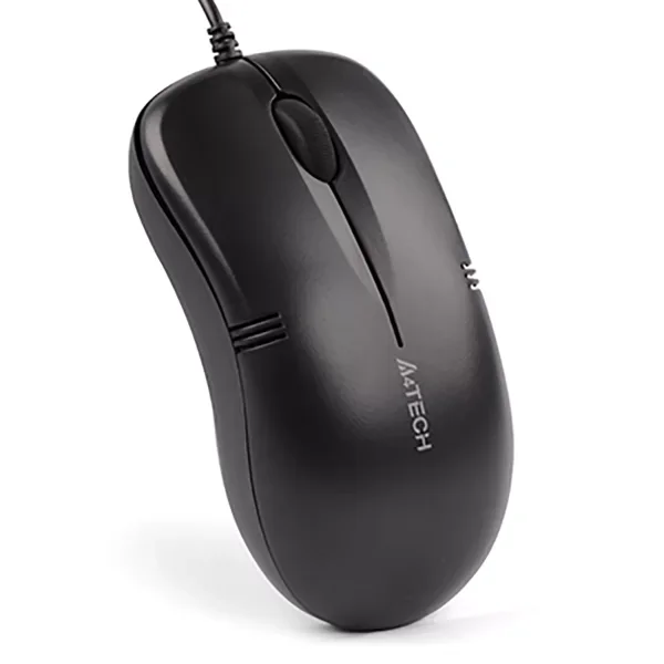 Мышь проводная A4Tech OP-560NUS черный, 1200 dpi, USB, кнопки - 3