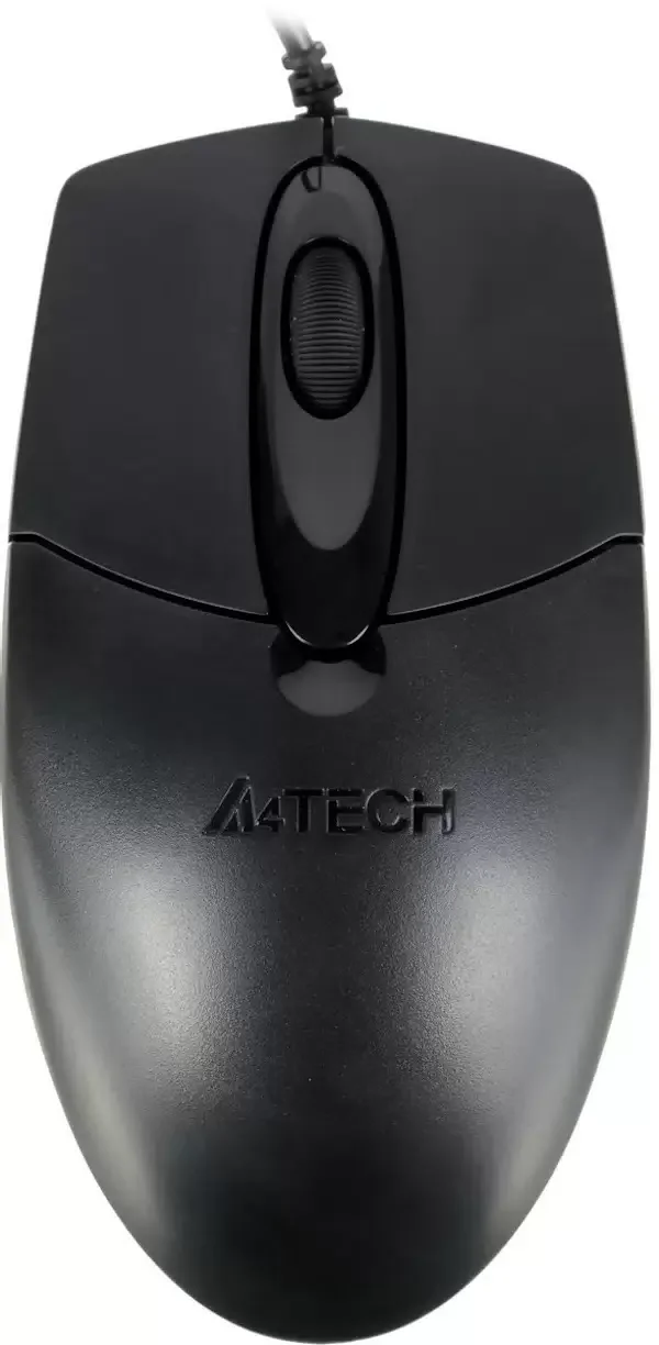 Мышь проводная A4Tech OP-720 черный, 1000 dpi, PS/2, кнопки - 3