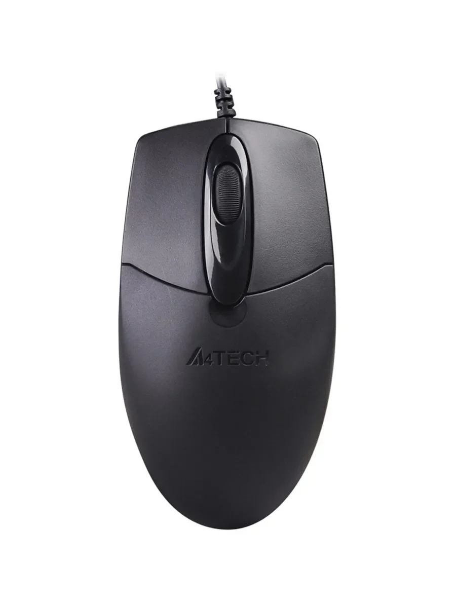 Мышь проводная A4Tech OP-720 черный, 1000 dpi, PS/2, кнопки - 3