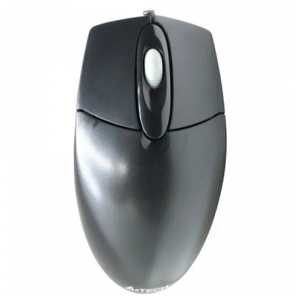 Мышь проводная A4Tech OP-720 черный, 1000 dpi, PS/2, кнопки - 3