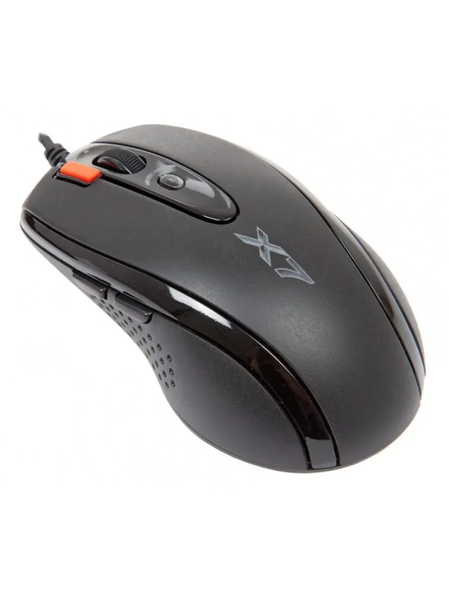 Мышь проводная A4Tech X-710BK черный, 2000 dpi, USB, кнопки - 7