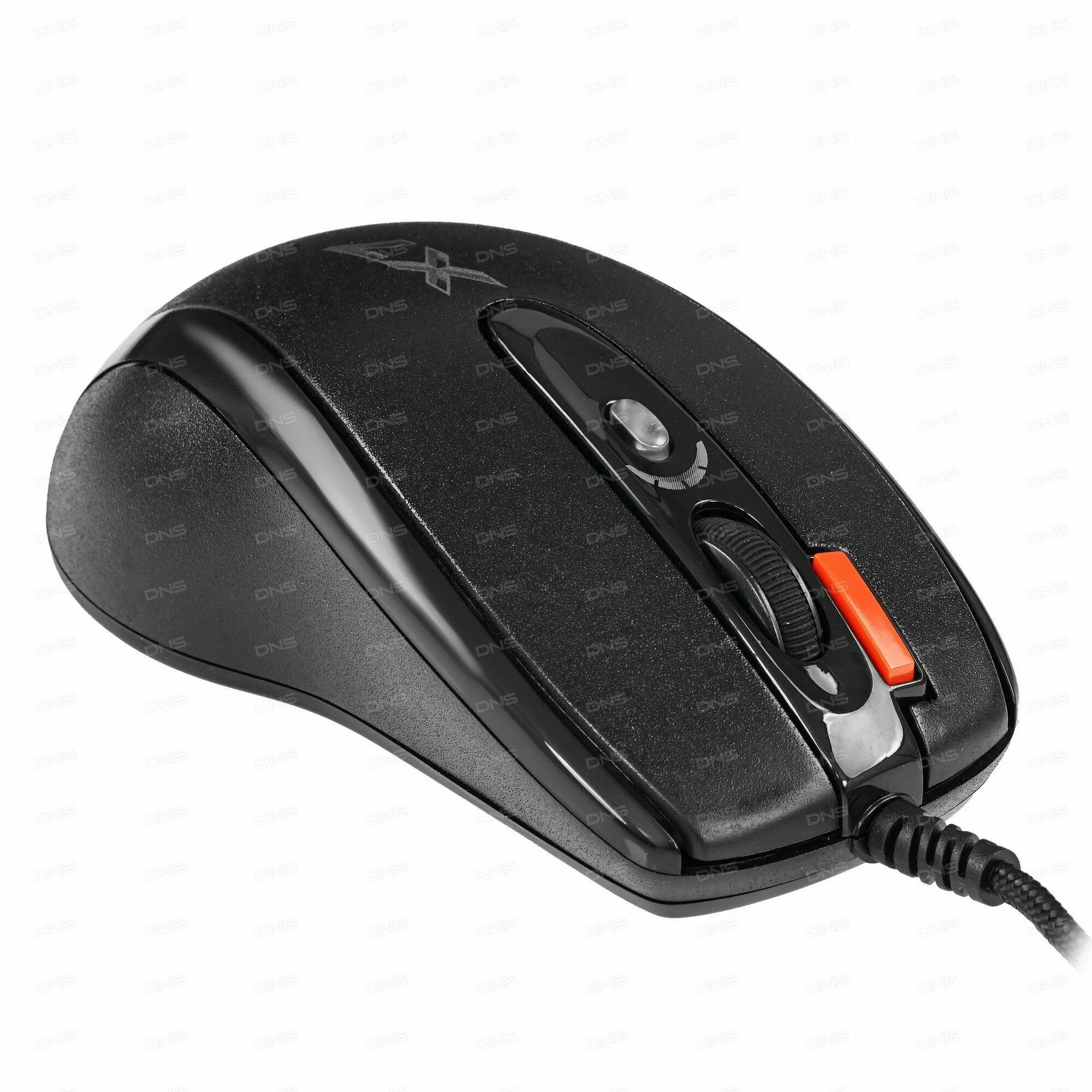Мышь проводная A4Tech X-710BK черный, 2000 dpi, USB, кнопки - 7