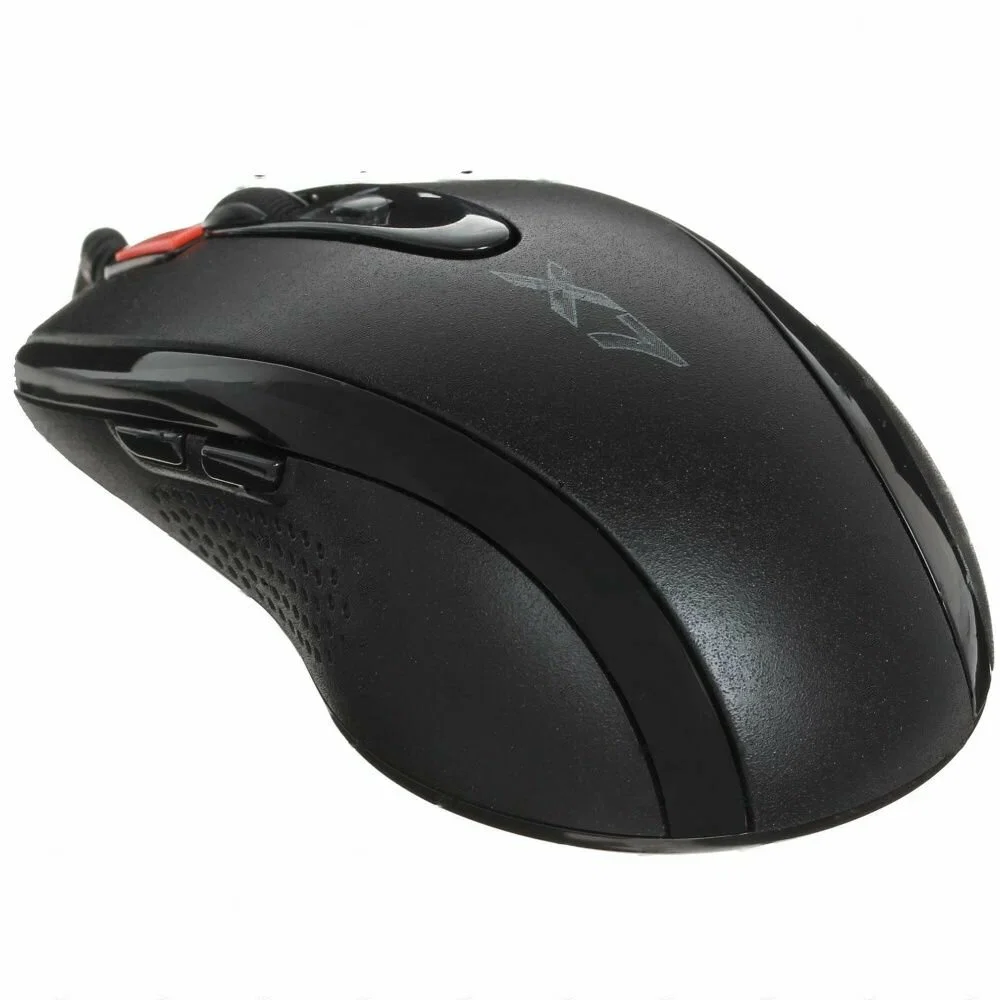Мышь проводная A4Tech X-718BK черный, 3000 dpi, USB, кнопки - 7