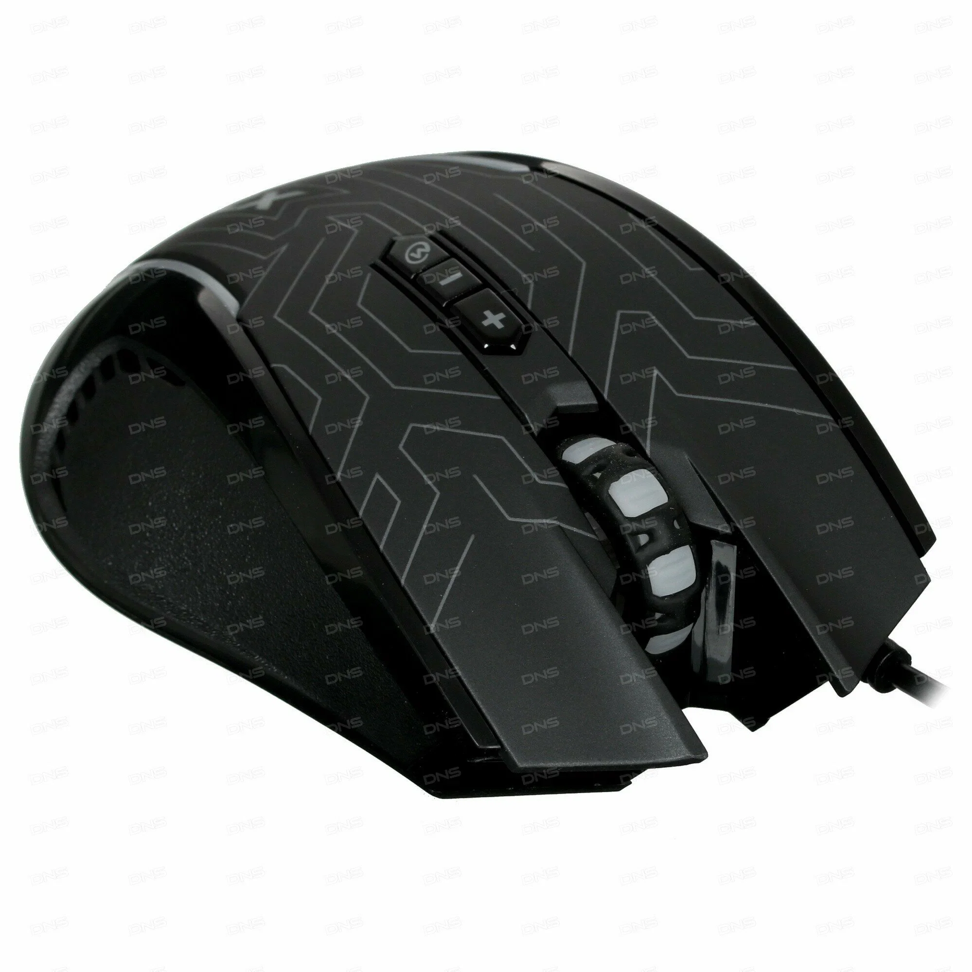Мышь проводная A4Tech X87 черный, 2400 dpi, USB, кнопки - 8