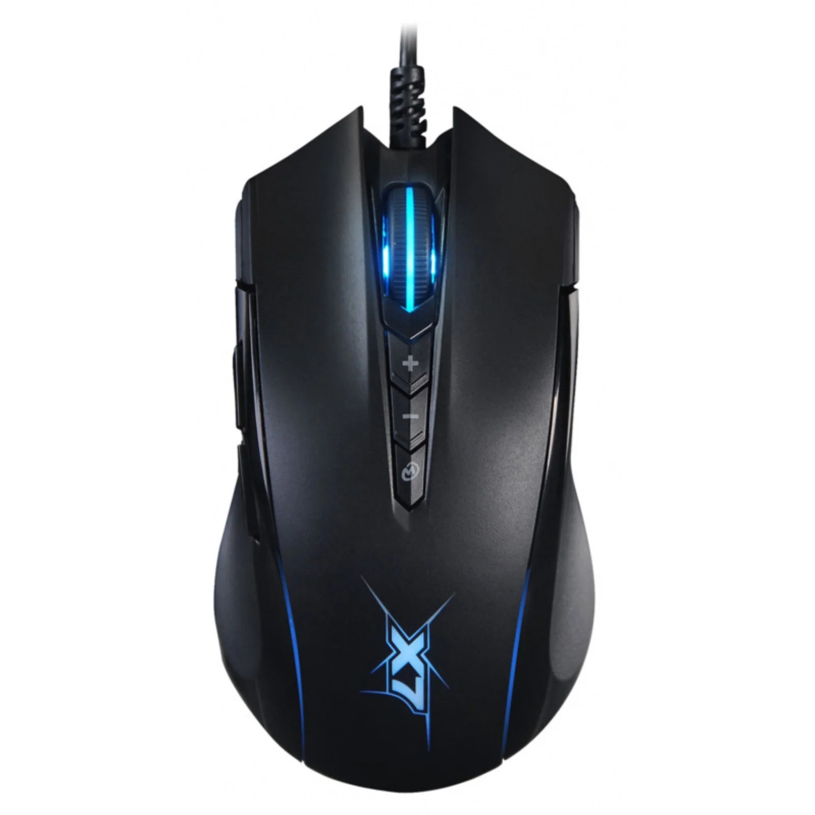 Мышь проводная A4Tech X89 черный, 2400 dpi, USB, кнопки - 8