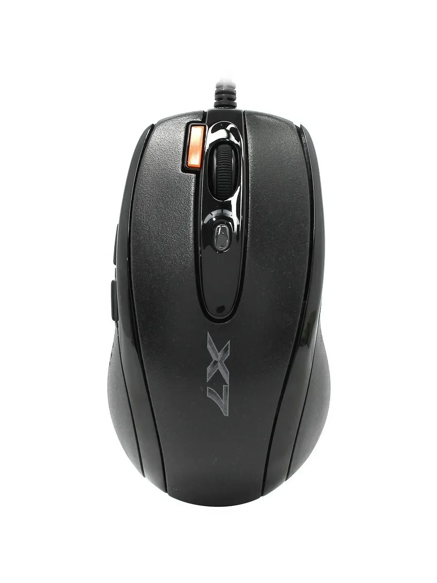 Мышь проводная A4Tech XL-750BK черный, 3600 dpi, USB, кнопки - 7