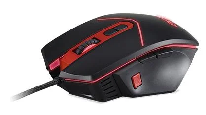 Мышь проводная Acer Nitro NMW120 черный/красный, 4200dpi, USB, кнопки - 8