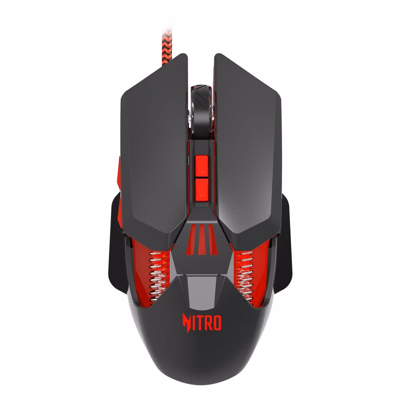 Мышь проводная Acer Nitro OMW302 черный, 7200 dpi, USB, кнопки - 7