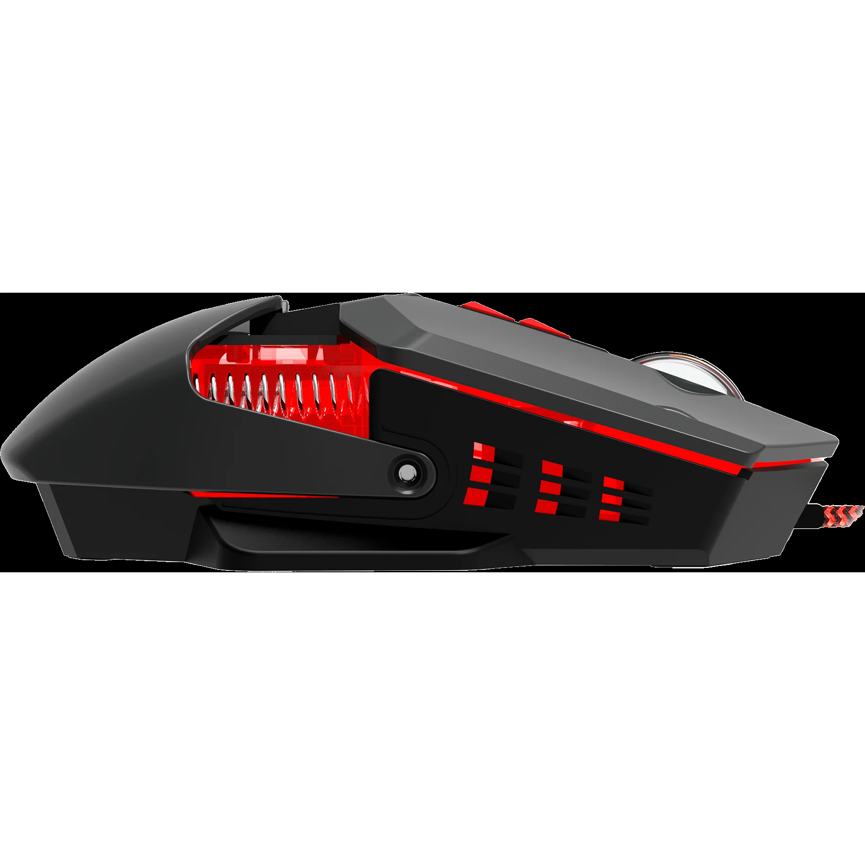 Мышь проводная Acer Nitro OMW302 черный, 7200 dpi, USB, кнопки - 7