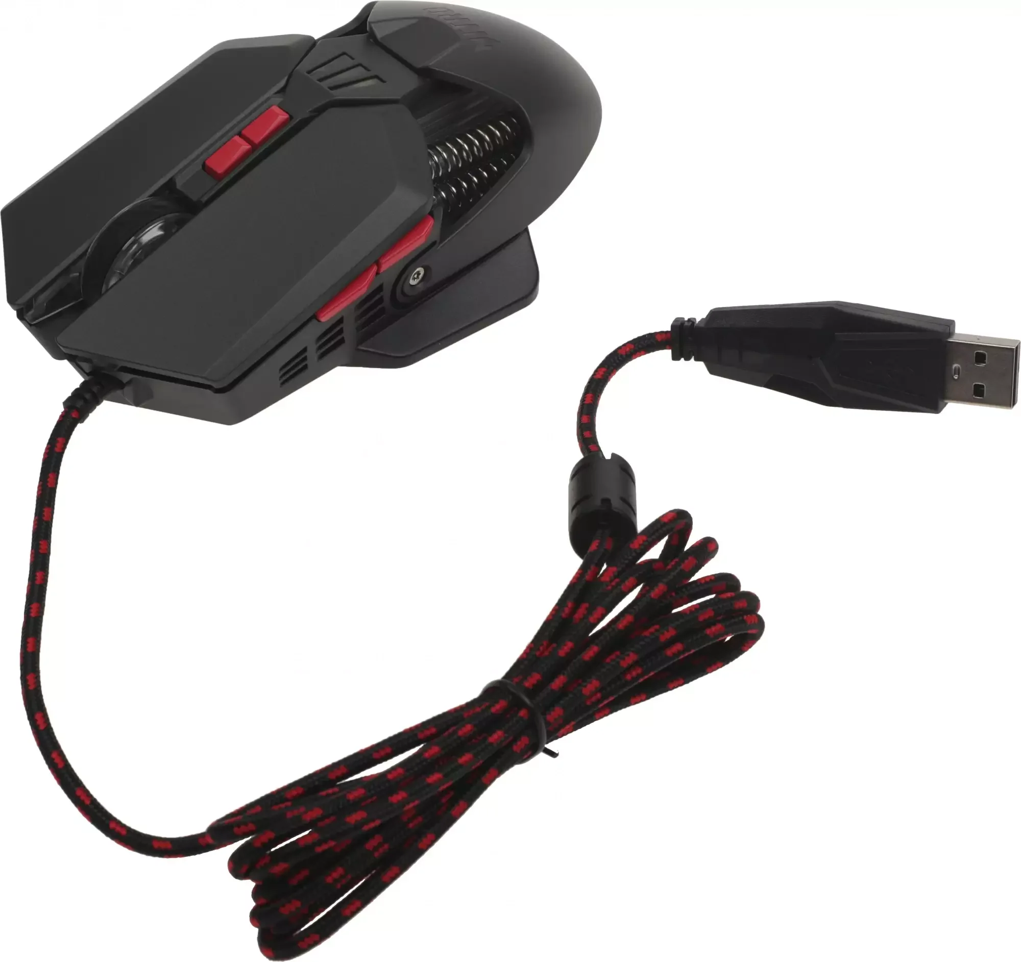 Мышь проводная Acer Nitro OMW302 черный, 7200 dpi, USB, кнопки - 7