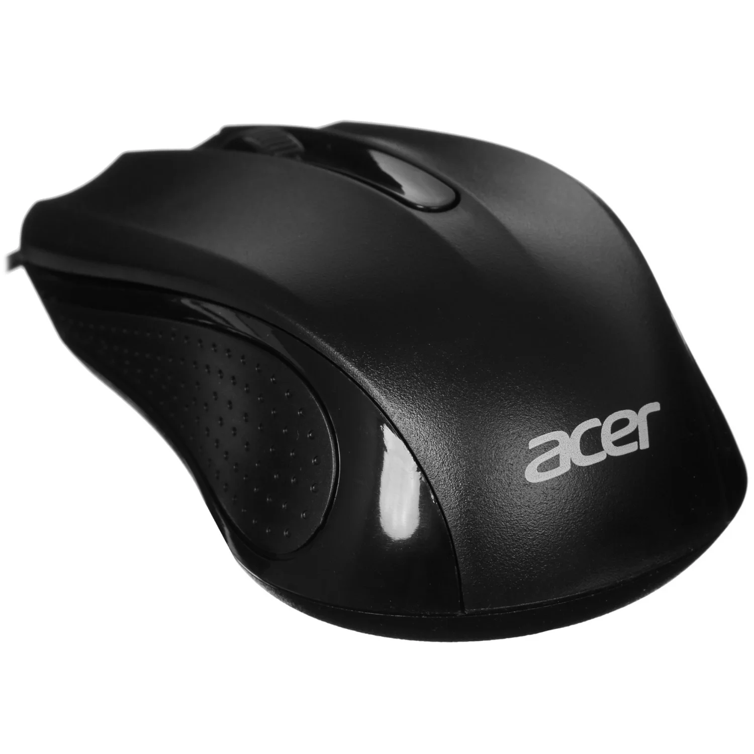 Мышь проводная Acer OMW010 черный, 1200 dpi, USB, кнопки - 3