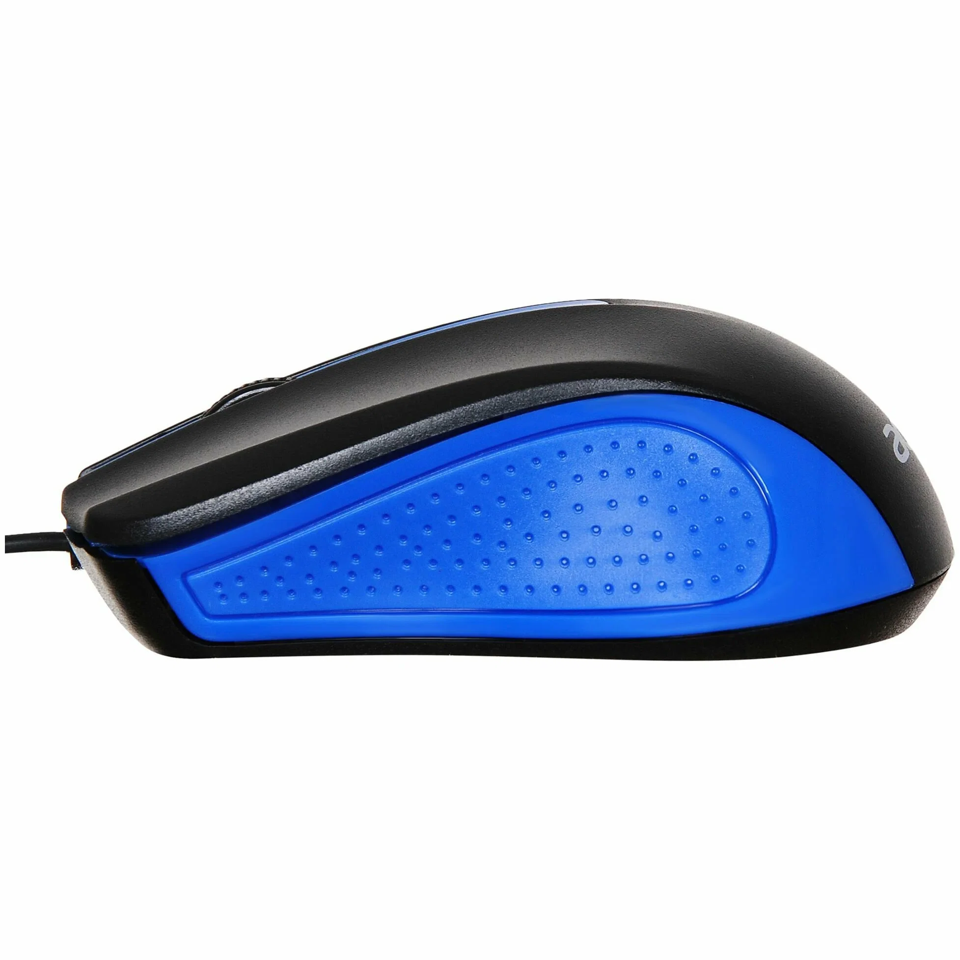 Мышь проводная Acer OMW011 черный/синий, 1200 dpi, USB, кнопки - 3