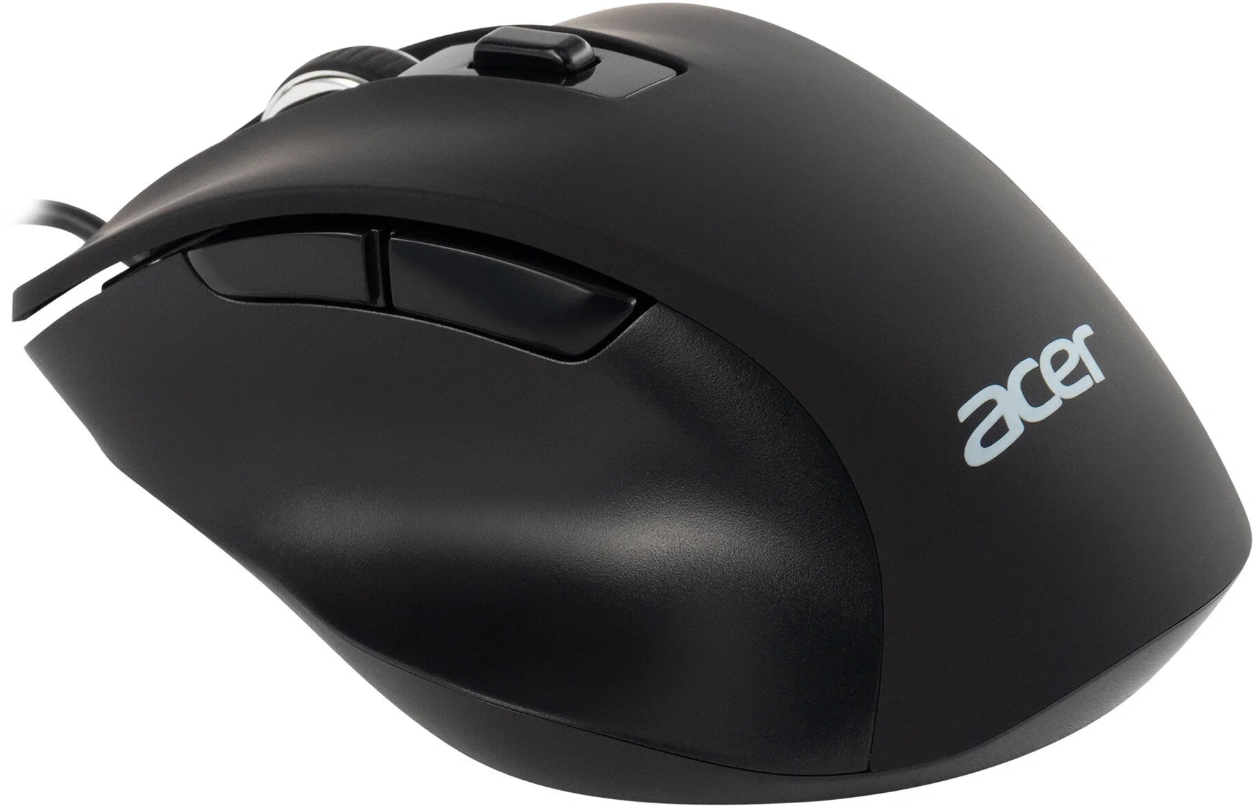 Мышь проводная Acer OMW120 черный, 2000 dpi, USB, кнопки - 6