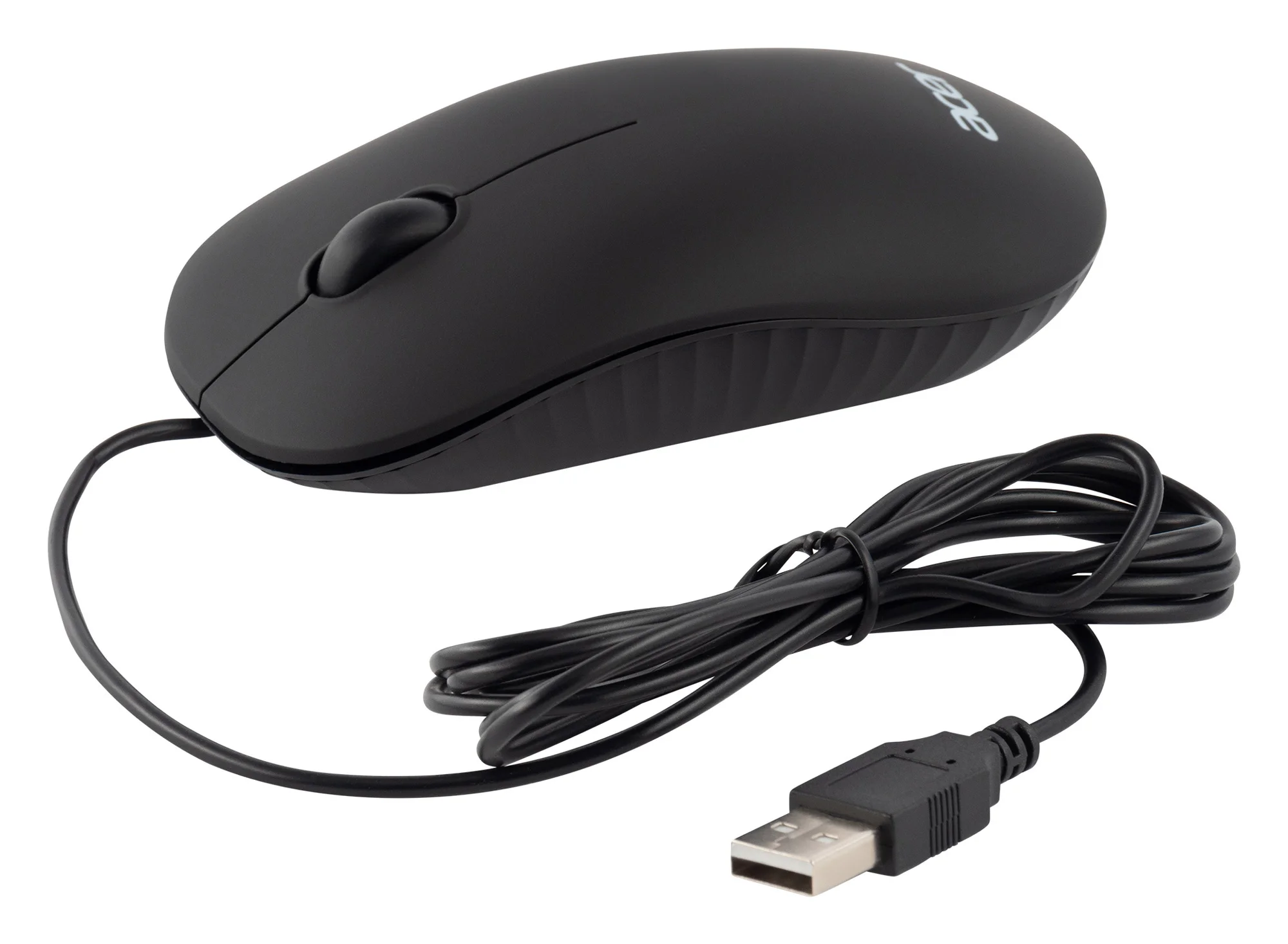 Мышь проводная Acer OMW122 черный, 1200 dpi, USB, кнопки - 3