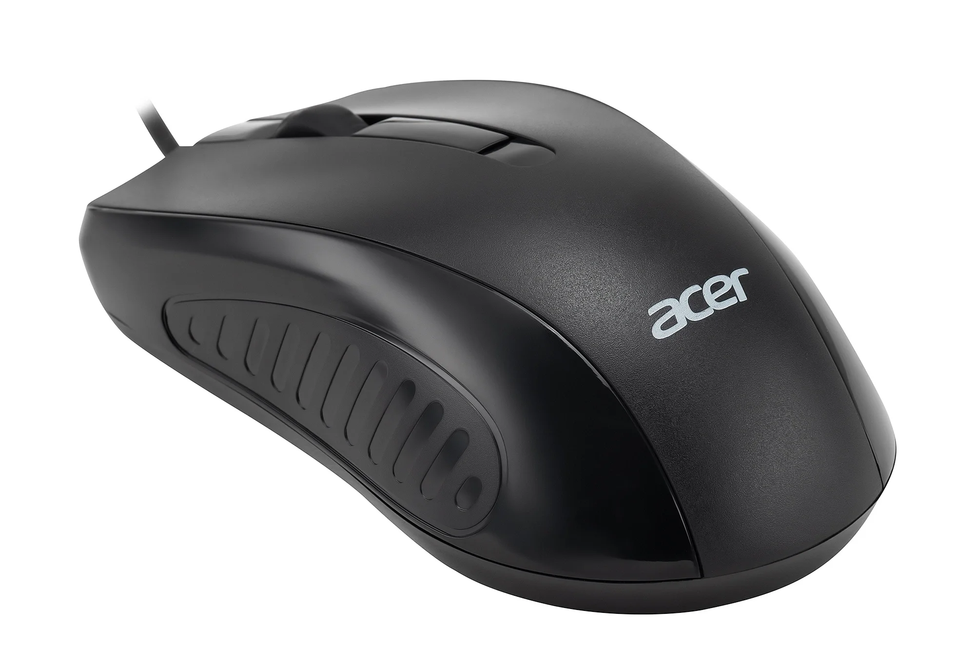 Мышь проводная Acer OMW136 черный, 1200 dpi, USB, кнопки - 3