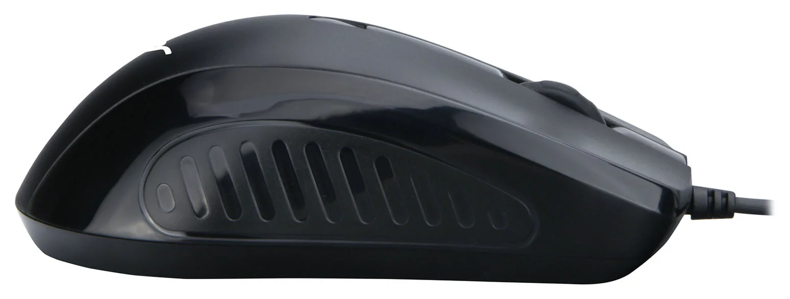 Мышь проводная Acer OMW136 черный, 1200 dpi, USB, кнопки - 3