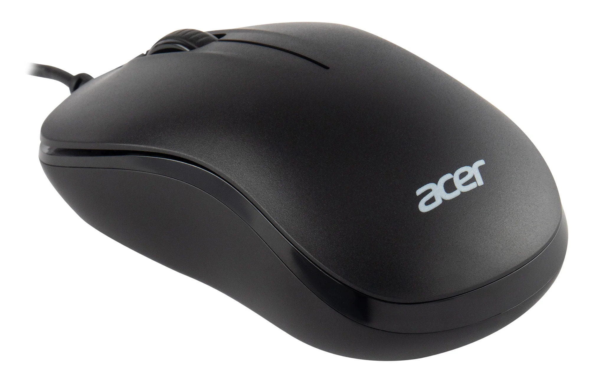 Мышь проводная Acer OMW140 черный, 1200 dpi, USB, кнопки - 3
