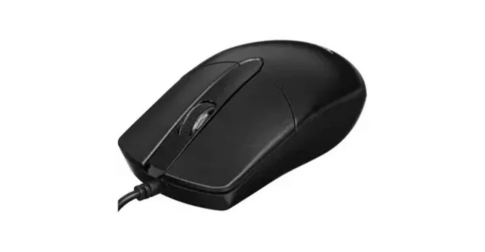 Мышь проводная Acer OMW300 черный, 1200 dpi, USB, кнопки - 3