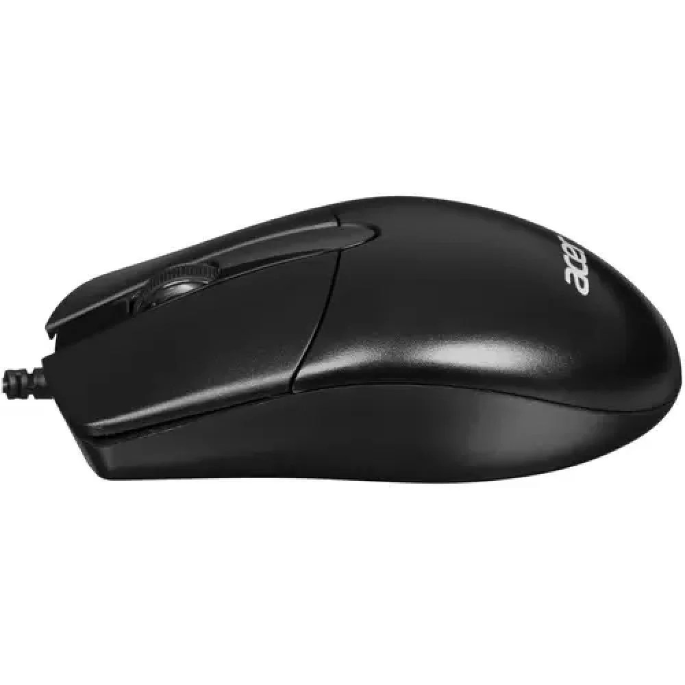Мышь проводная Acer OMW300 черный, 1200 dpi, USB, кнопки - 3