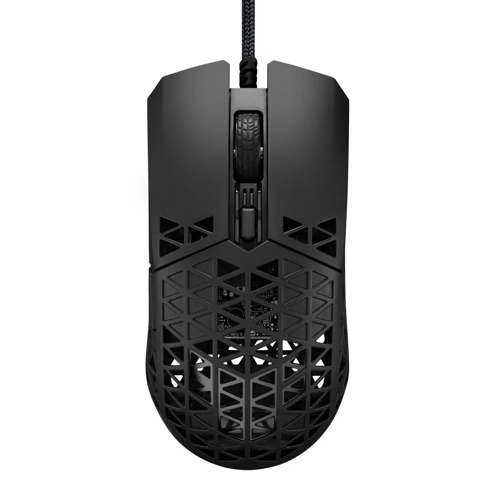 Мышь проводная ASUS TUF Gaming M4 Air черный, 16000 dpi, USB, кнопки - 6