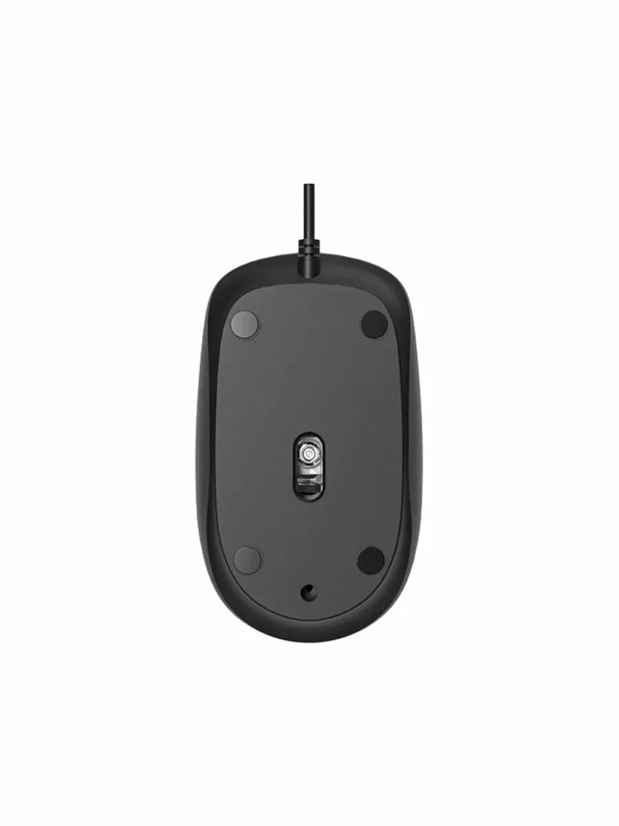 Мышь проводная AULA AM106 черный, 2000 dpi, USB, кнопки - 4