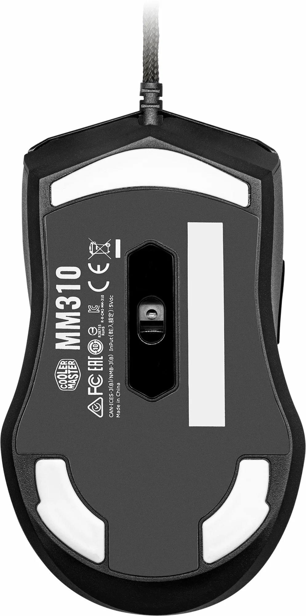 Мышь проводная Cooler Master MM-310-KKOL1 чёрный, 12000 dpi, USB Type-A, кнопки - 6