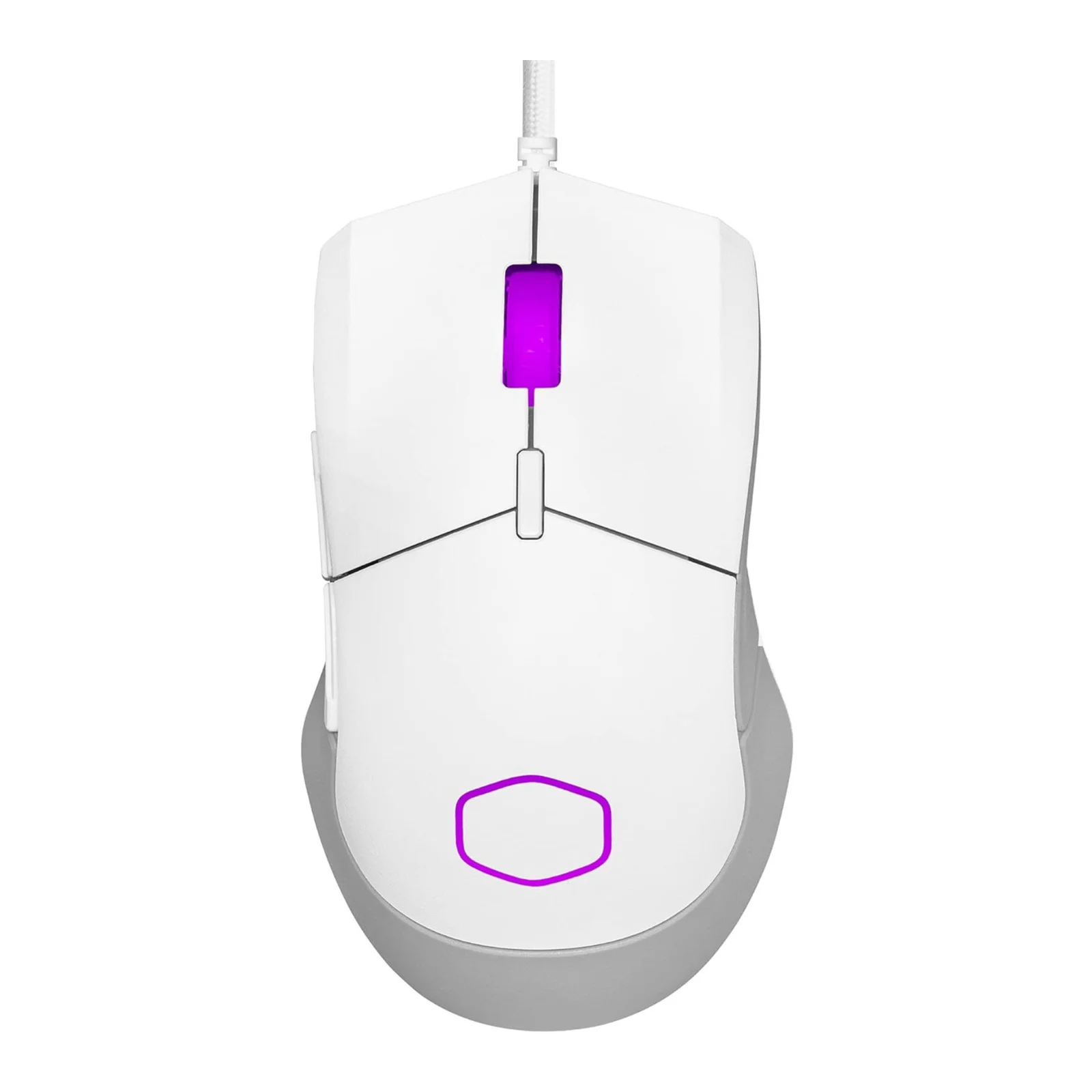 Мышь проводная Cooler Master MM-310-WWOL1 белый, 12000 dpi, USB Type-A, кнопки - 6