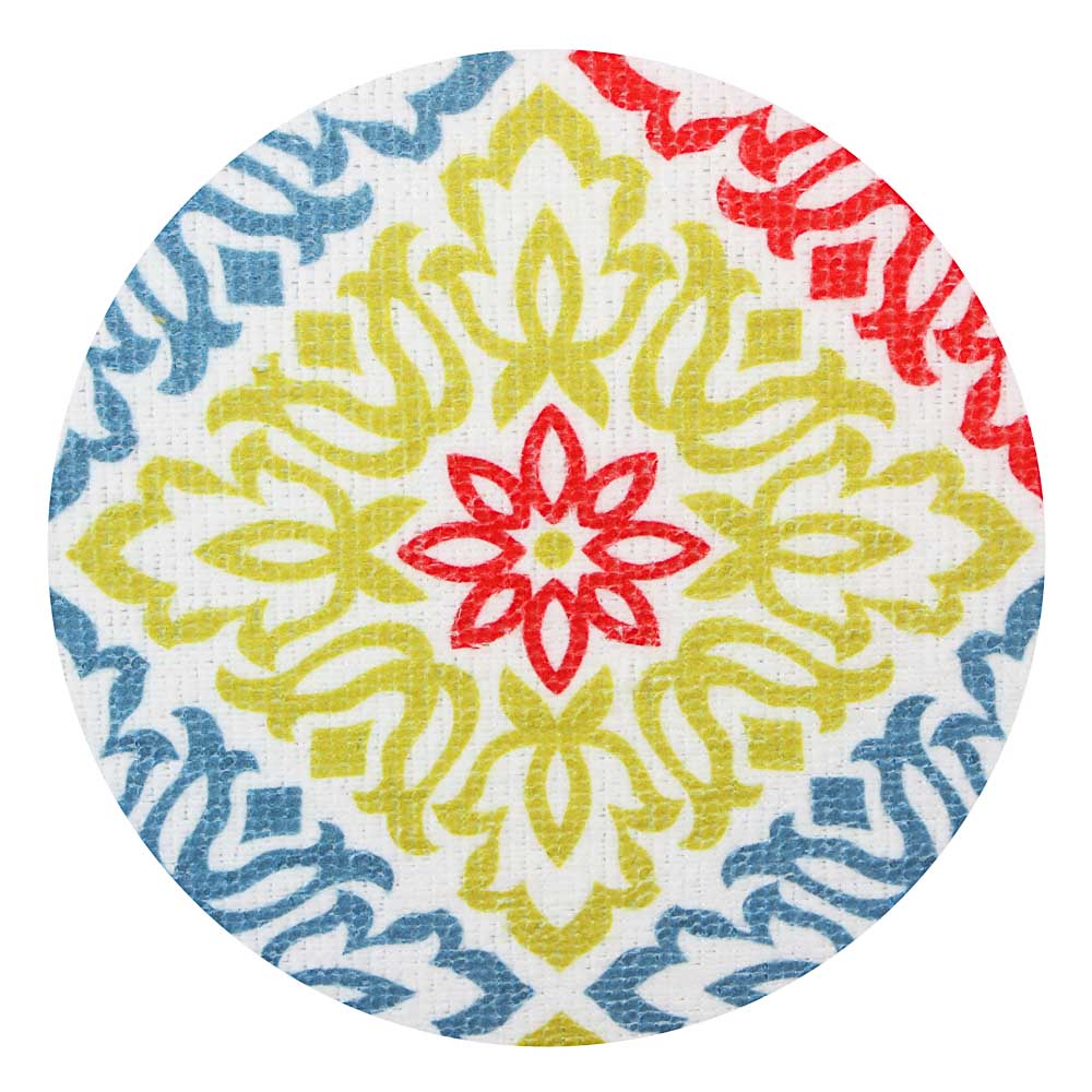VETTA Салфетка для сушки посуды из микрофибры 38x50см, 210г/кв.м, "Узор", 4 цвета, 2 дизайна
