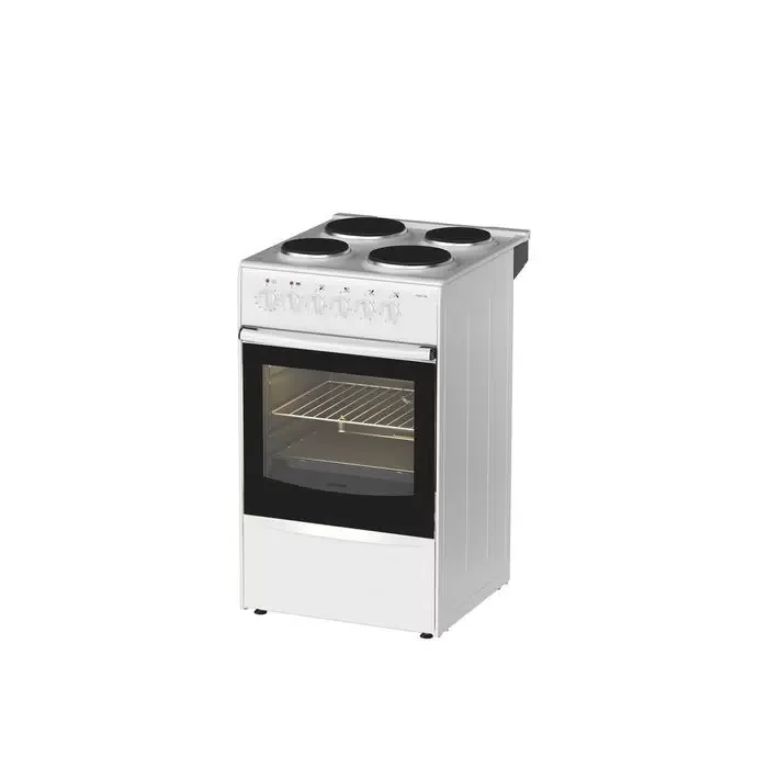 Плита электрическая DARINA 1В EМ 341 406 W 50x85x56 см, Белый, 1000-1500 Вт.