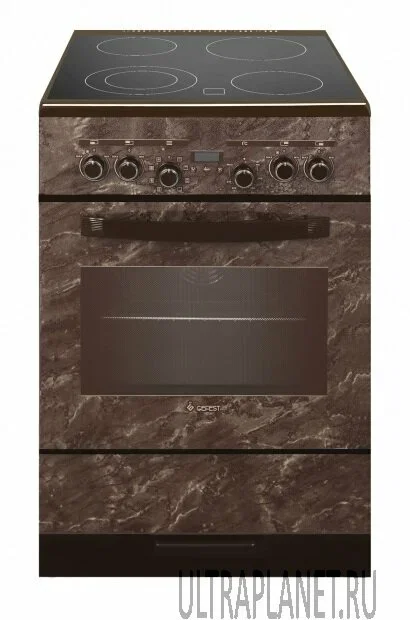 Плита электрическая GEFEST 6560-03 0053. "мрамор" (ШхГхВ) 60x60x85 см 7.8 кВт духовка 55л.