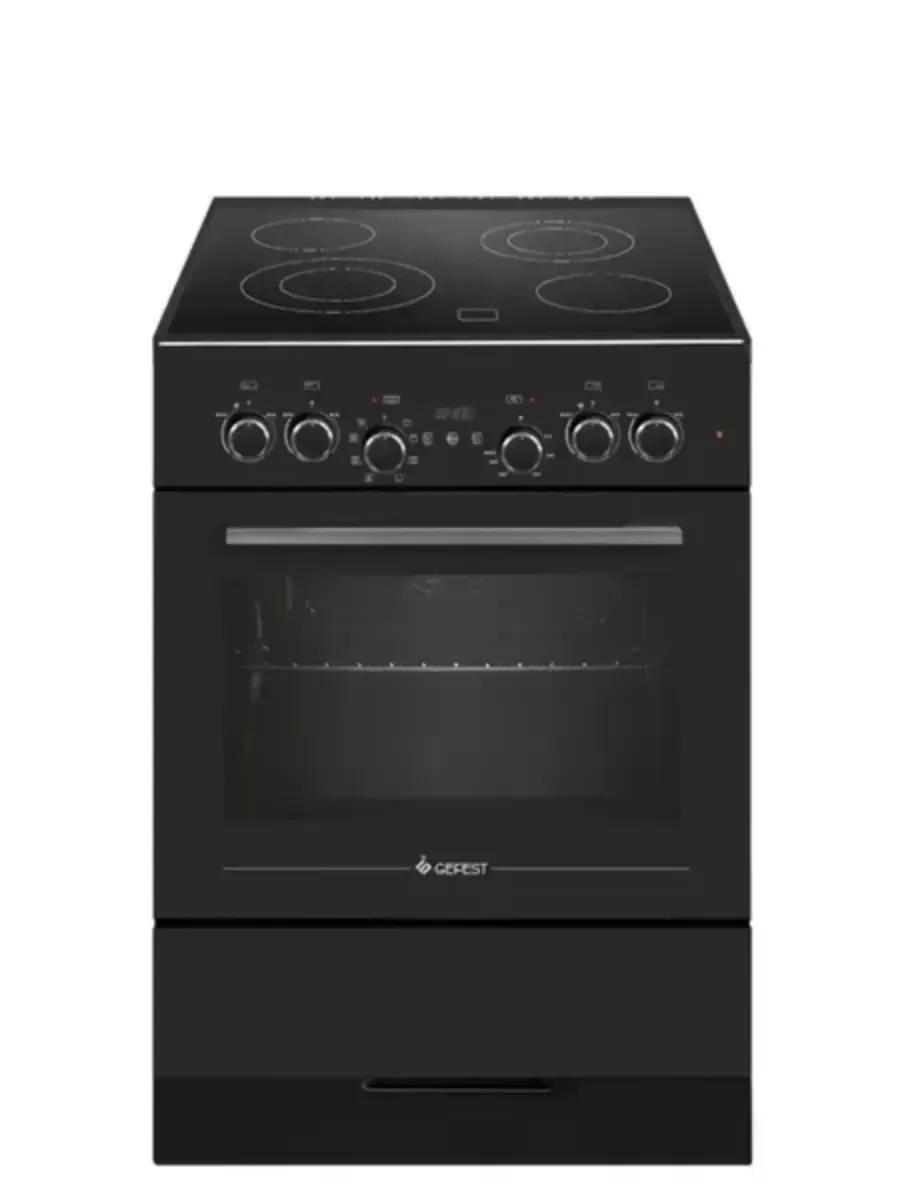 Плита электрическая GEFEST 6560-03 0057. ШхГхВ: 60x60x85 см духовка 55л.  7,8кВт.