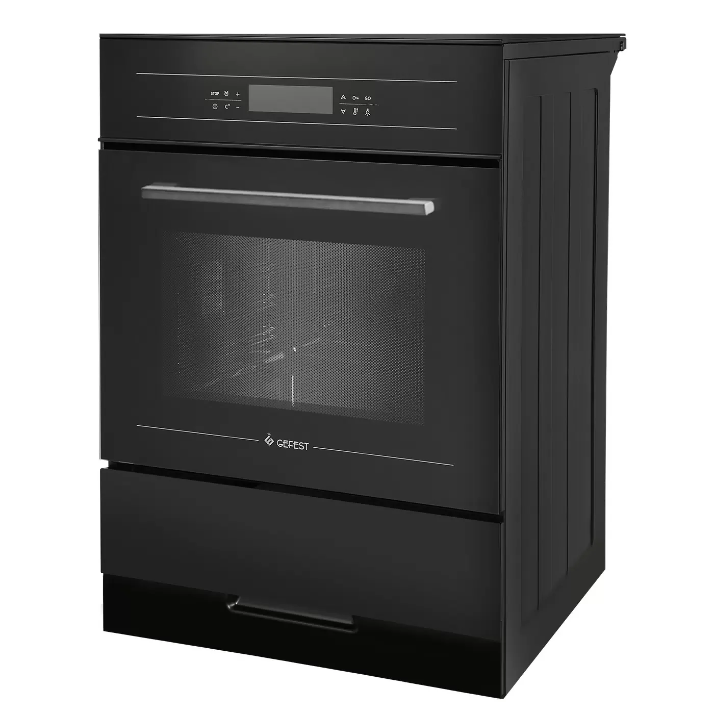 Плита электрическая GEFEST 6560-03 0057. ШхГхВ: 60x60x85 см духовка 55л.  7,8кВт.