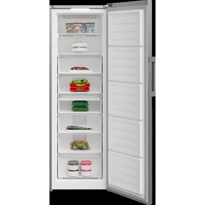 Морозильник Beko B3RFNK312S 312 л No Frost 16 кг/сут 59.50х65х185 см